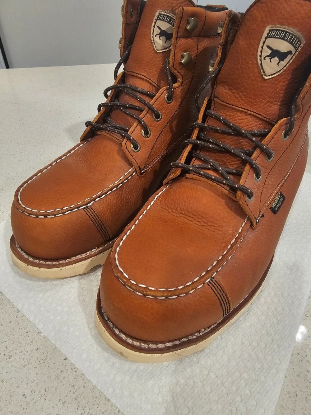 Red Wing Irish Setter Men's 6" Wingshooter Waterproof Work Boot Size 9 D